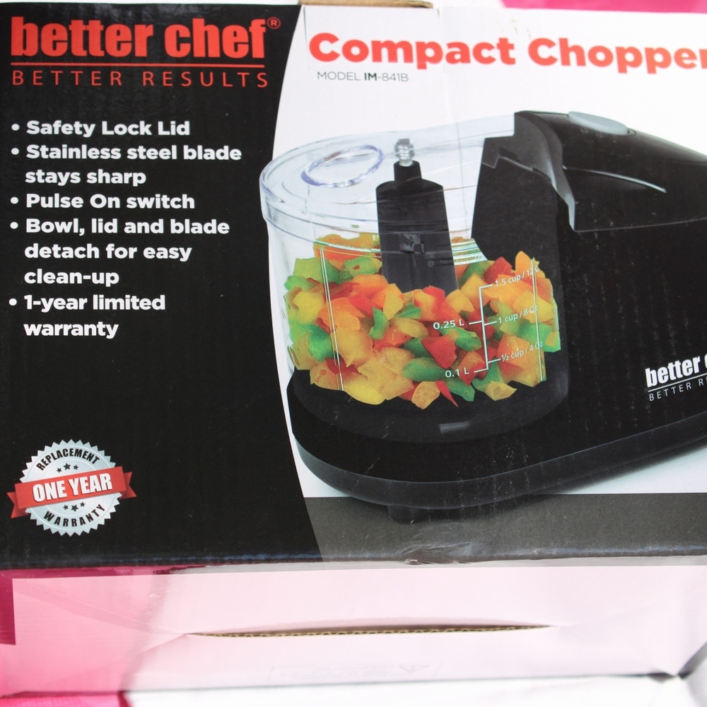 Black Compact Chopper